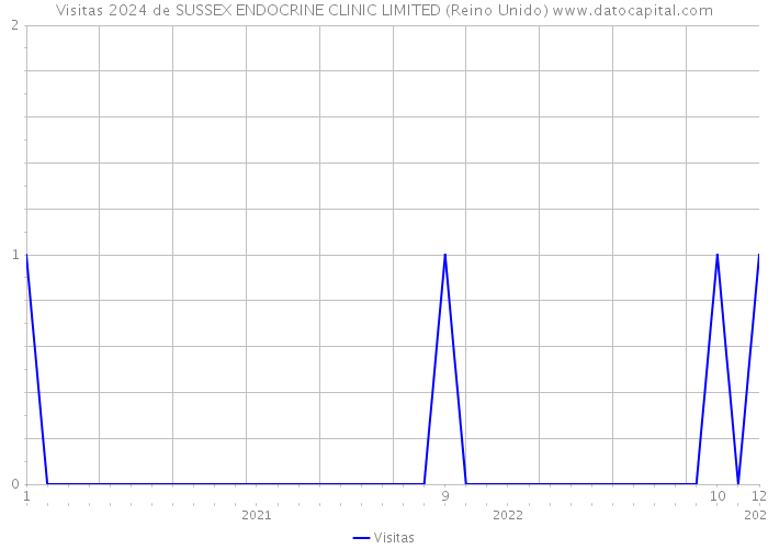 Visitas 2024 de SUSSEX ENDOCRINE CLINIC LIMITED (Reino Unido) 