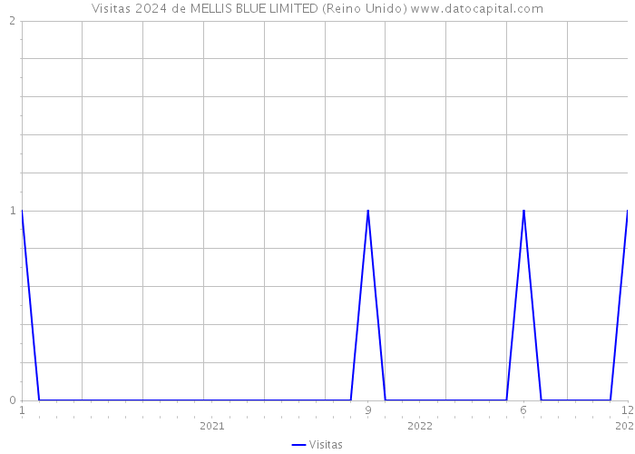 Visitas 2024 de MELLIS BLUE LIMITED (Reino Unido) 