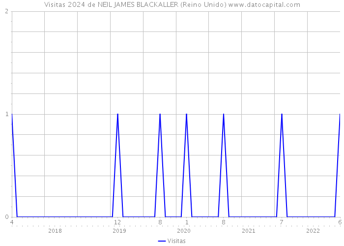 Visitas 2024 de NEIL JAMES BLACKALLER (Reino Unido) 