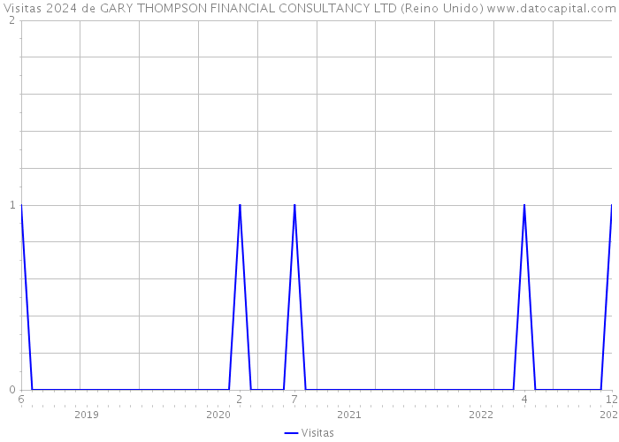 Visitas 2024 de GARY THOMPSON FINANCIAL CONSULTANCY LTD (Reino Unido) 