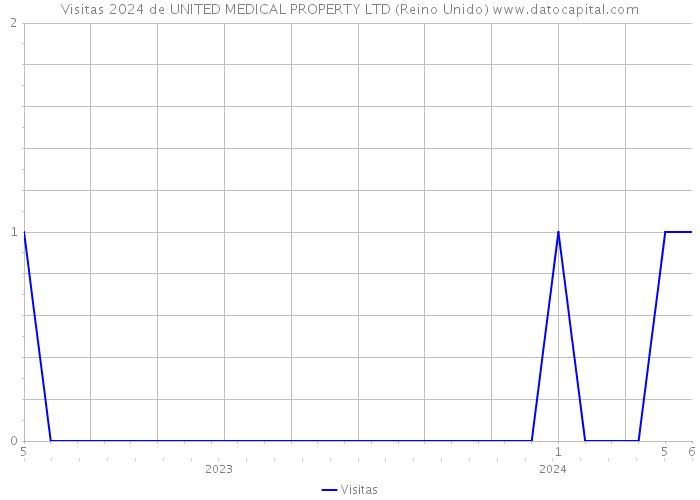 Visitas 2024 de UNITED MEDICAL PROPERTY LTD (Reino Unido) 