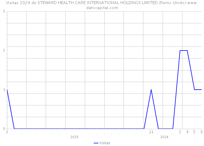 Visitas 2024 de STEWARD HEALTH CARE INTERNATIONAL HOLDINGS LIMITED (Reino Unido) 