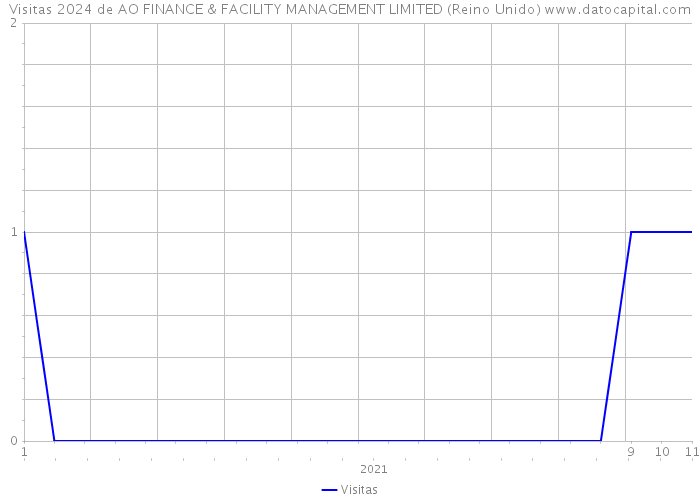 Visitas 2024 de AO FINANCE & FACILITY MANAGEMENT LIMITED (Reino Unido) 