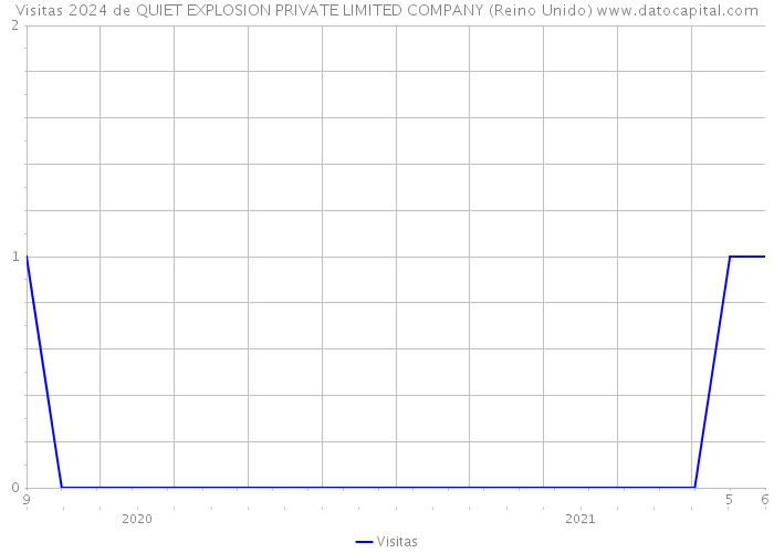 Visitas 2024 de QUIET EXPLOSION PRIVATE LIMITED COMPANY (Reino Unido) 