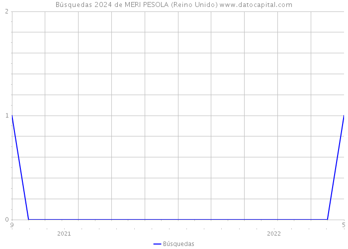 Búsquedas 2024 de MERI PESOLA (Reino Unido) 
