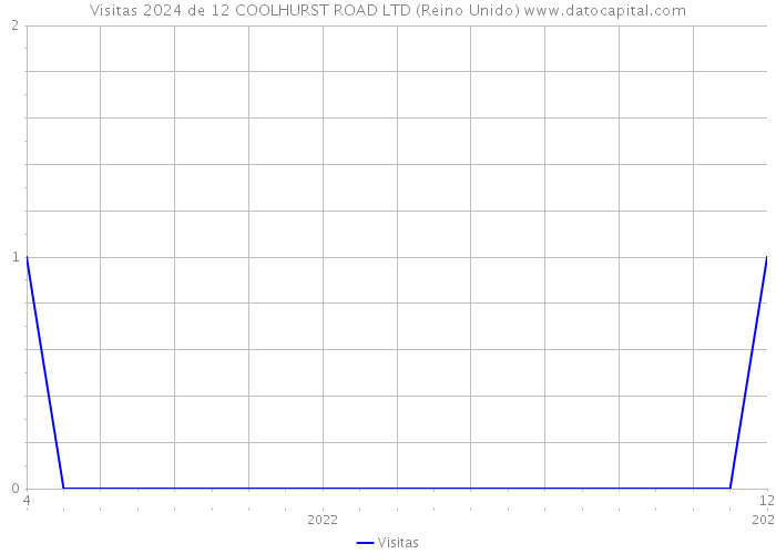 Visitas 2024 de 12 COOLHURST ROAD LTD (Reino Unido) 