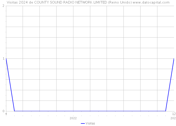 Visitas 2024 de COUNTY SOUND RADIO NETWORK LIMITED (Reino Unido) 