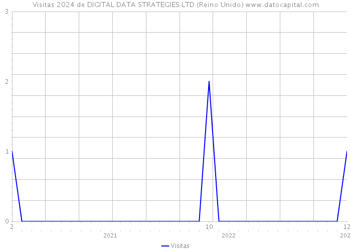 Visitas 2024 de DIGITAL DATA STRATEGIES LTD (Reino Unido) 