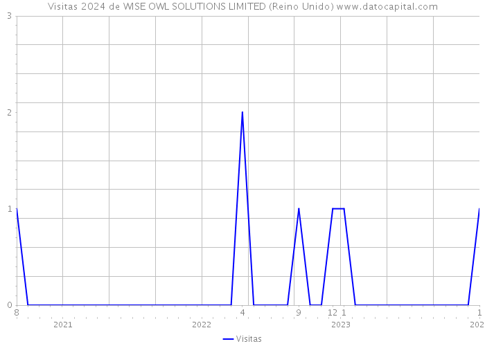 Visitas 2024 de WISE OWL SOLUTIONS LIMITED (Reino Unido) 