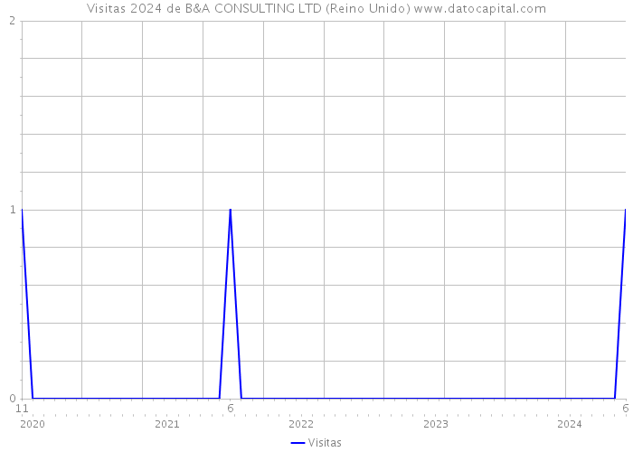 Visitas 2024 de B&A CONSULTING LTD (Reino Unido) 