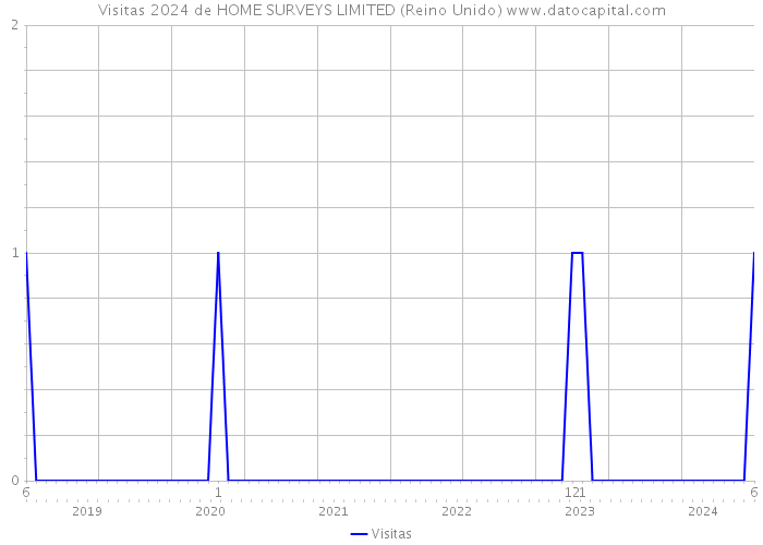 Visitas 2024 de HOME SURVEYS LIMITED (Reino Unido) 