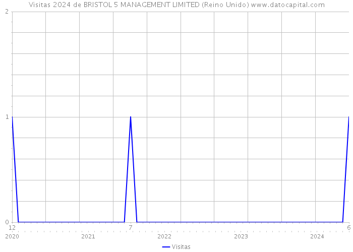 Visitas 2024 de BRISTOL 5 MANAGEMENT LIMITED (Reino Unido) 