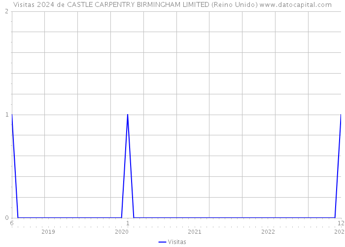 Visitas 2024 de CASTLE CARPENTRY BIRMINGHAM LIMITED (Reino Unido) 