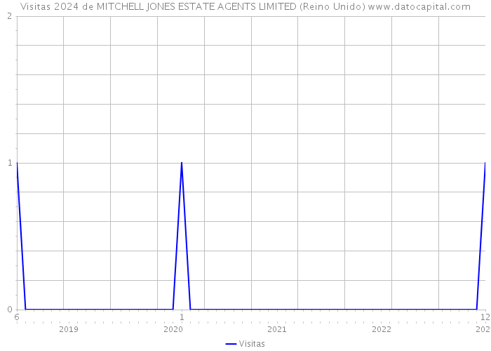 Visitas 2024 de MITCHELL JONES ESTATE AGENTS LIMITED (Reino Unido) 