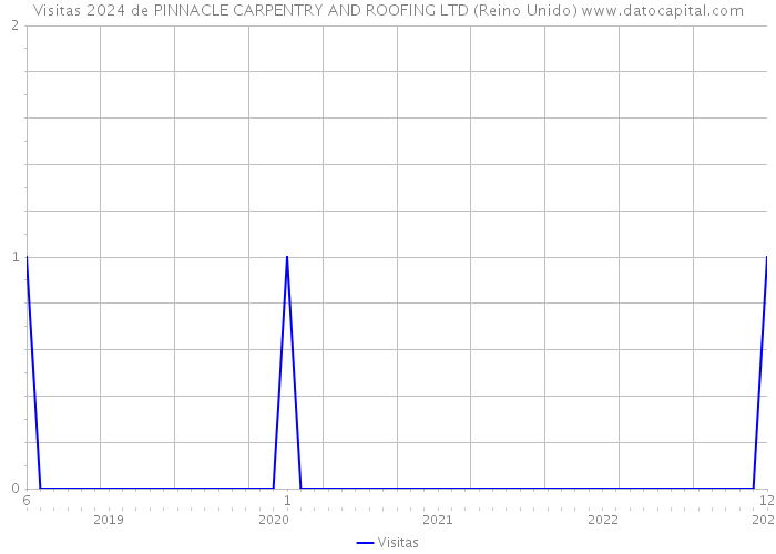 Visitas 2024 de PINNACLE CARPENTRY AND ROOFING LTD (Reino Unido) 