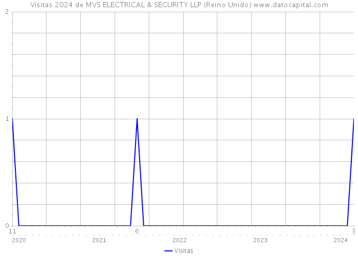Visitas 2024 de MVS ELECTRICAL & SECURITY LLP (Reino Unido) 
