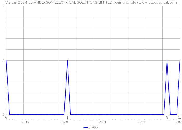 Visitas 2024 de ANDERSON ELECTRICAL SOLUTIONS LIMITED (Reino Unido) 