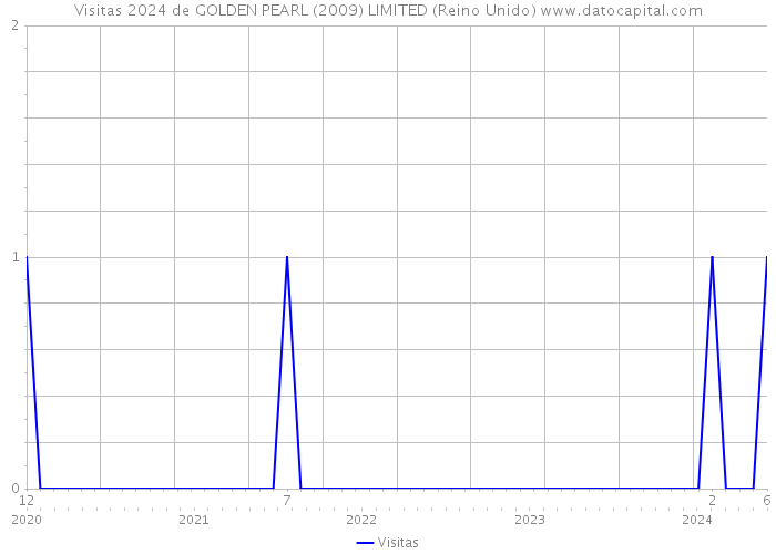 Visitas 2024 de GOLDEN PEARL (2009) LIMITED (Reino Unido) 