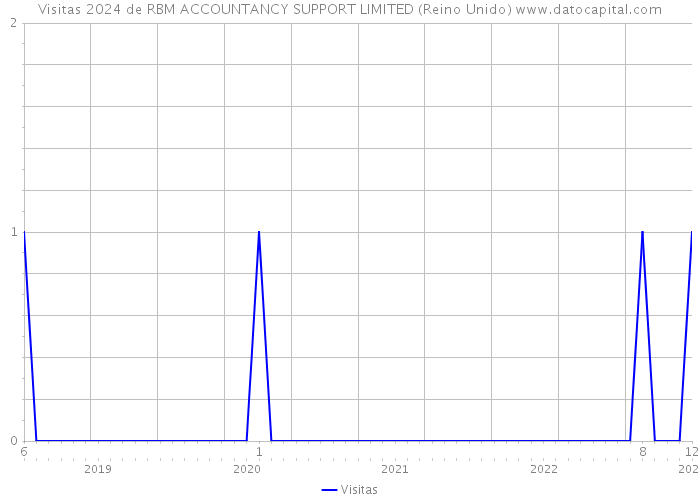 Visitas 2024 de RBM ACCOUNTANCY SUPPORT LIMITED (Reino Unido) 