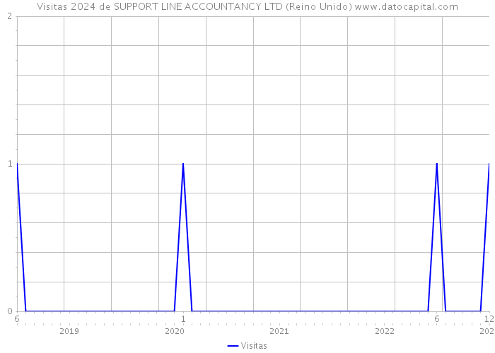 Visitas 2024 de SUPPORT LINE ACCOUNTANCY LTD (Reino Unido) 