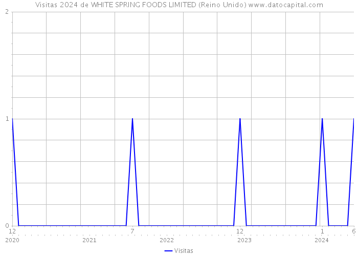 Visitas 2024 de WHITE SPRING FOODS LIMITED (Reino Unido) 