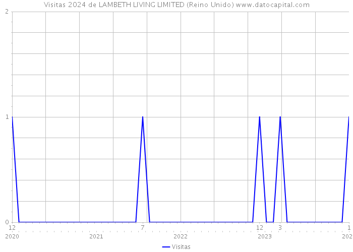 Visitas 2024 de LAMBETH LIVING LIMITED (Reino Unido) 