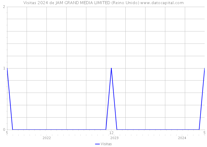 Visitas 2024 de JAM GRAND MEDIA LIMITED (Reino Unido) 