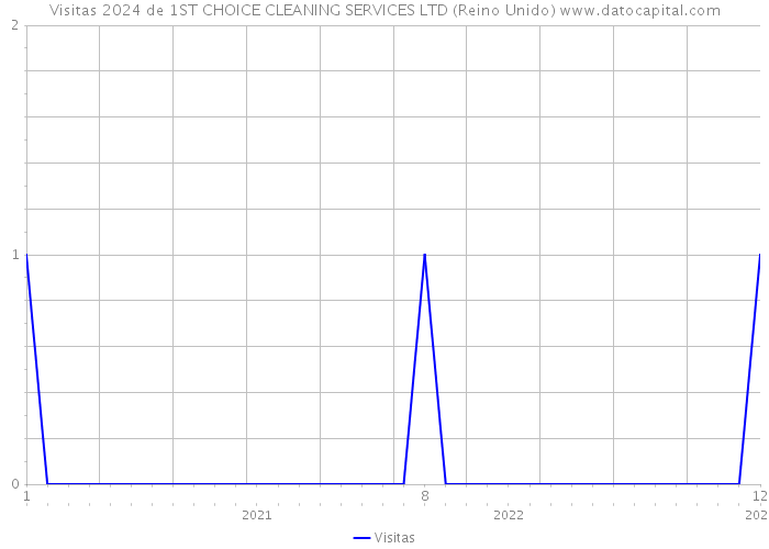 Visitas 2024 de 1ST CHOICE CLEANING SERVICES LTD (Reino Unido) 