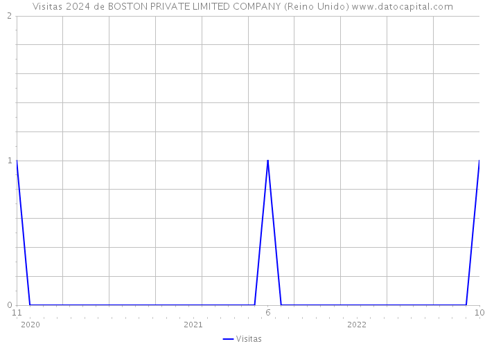 Visitas 2024 de BOSTON PRIVATE LIMITED COMPANY (Reino Unido) 