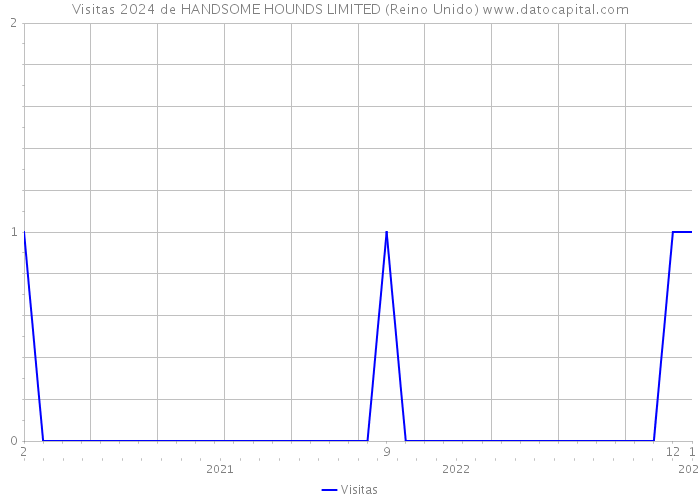 Visitas 2024 de HANDSOME HOUNDS LIMITED (Reino Unido) 