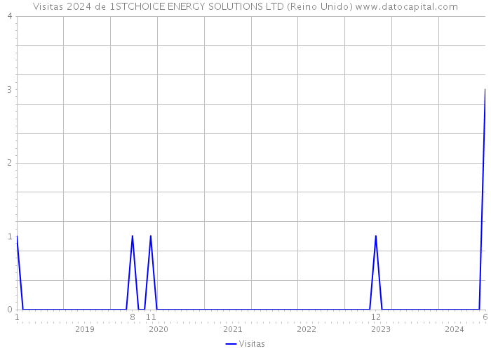 Visitas 2024 de 1STCHOICE ENERGY SOLUTIONS LTD (Reino Unido) 