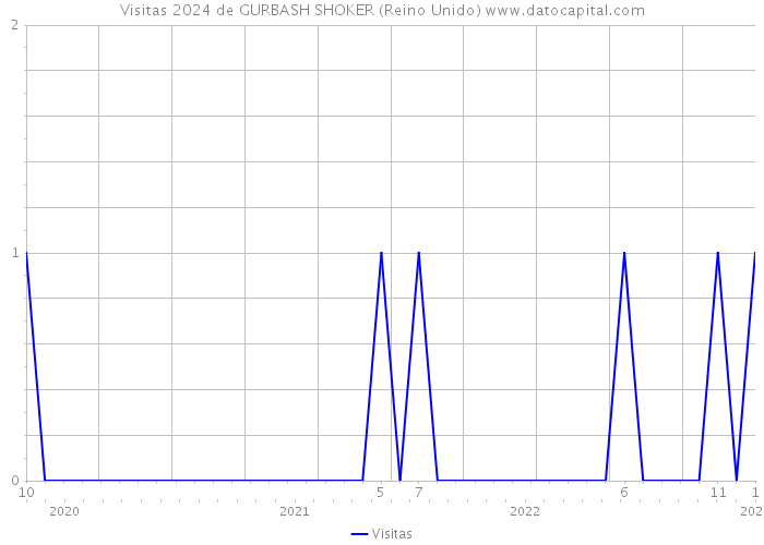 Visitas 2024 de GURBASH SHOKER (Reino Unido) 