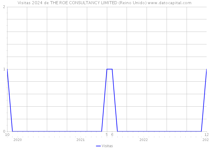 Visitas 2024 de THE ROE CONSULTANCY LIMITED (Reino Unido) 