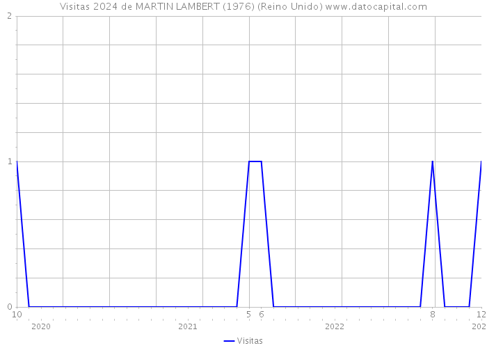 Visitas 2024 de MARTIN LAMBERT (1976) (Reino Unido) 