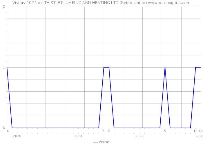 Visitas 2024 de THISTLE PLUMBING AND HEATING LTD (Reino Unido) 