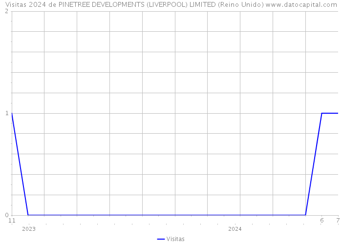 Visitas 2024 de PINETREE DEVELOPMENTS (LIVERPOOL) LIMITED (Reino Unido) 