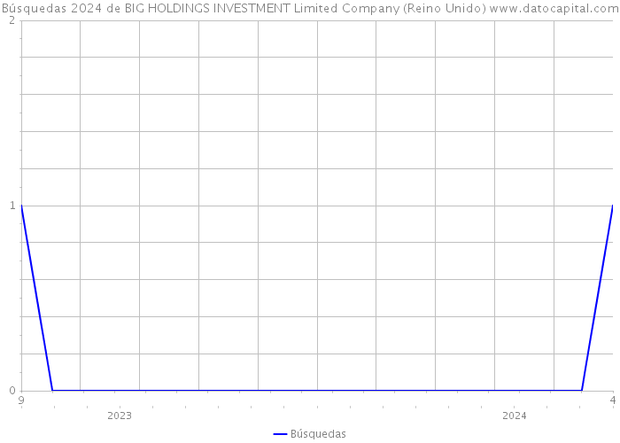 Búsquedas 2024 de BIG HOLDINGS INVESTMENT Limited Company (Reino Unido) 