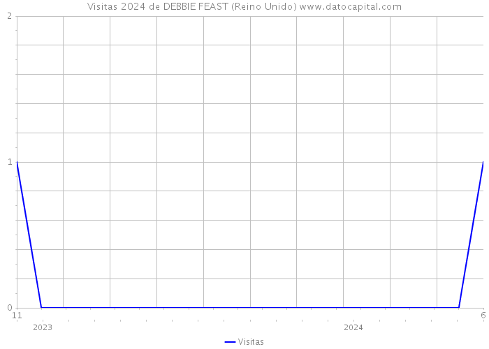 Visitas 2024 de DEBBIE FEAST (Reino Unido) 