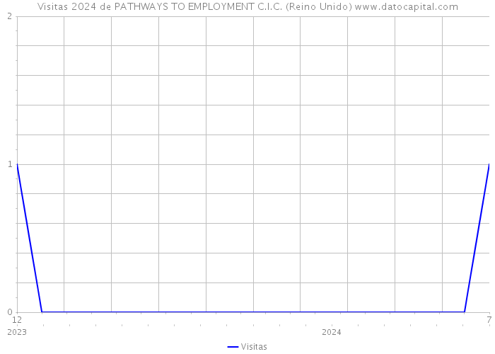 Visitas 2024 de PATHWAYS TO EMPLOYMENT C.I.C. (Reino Unido) 