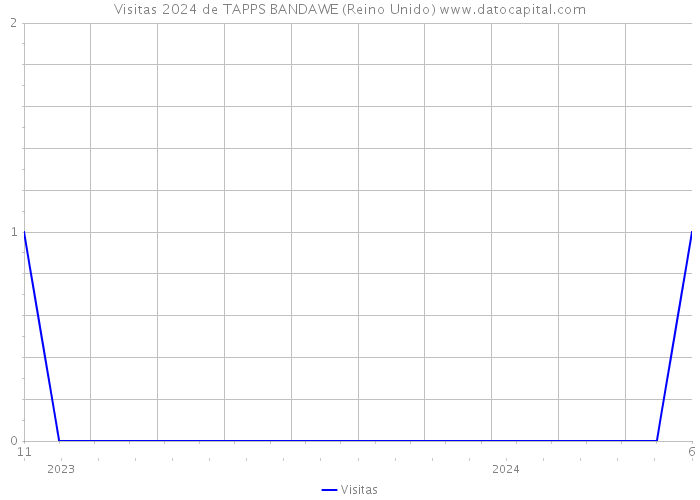 Visitas 2024 de TAPPS BANDAWE (Reino Unido) 