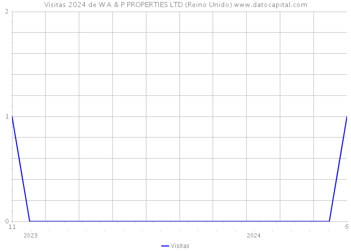 Visitas 2024 de W A & P PROPERTIES LTD (Reino Unido) 