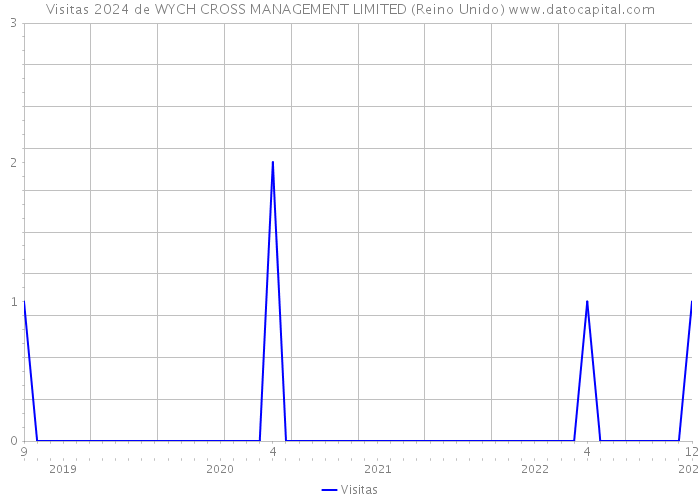 Visitas 2024 de WYCH CROSS MANAGEMENT LIMITED (Reino Unido) 