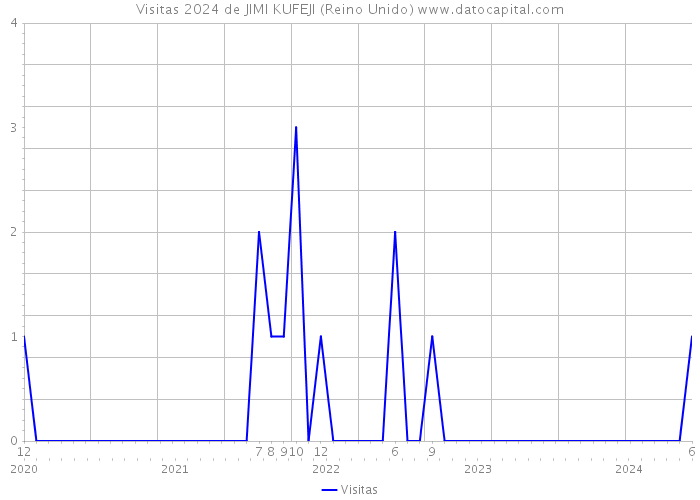 Visitas 2024 de JIMI KUFEJI (Reino Unido) 