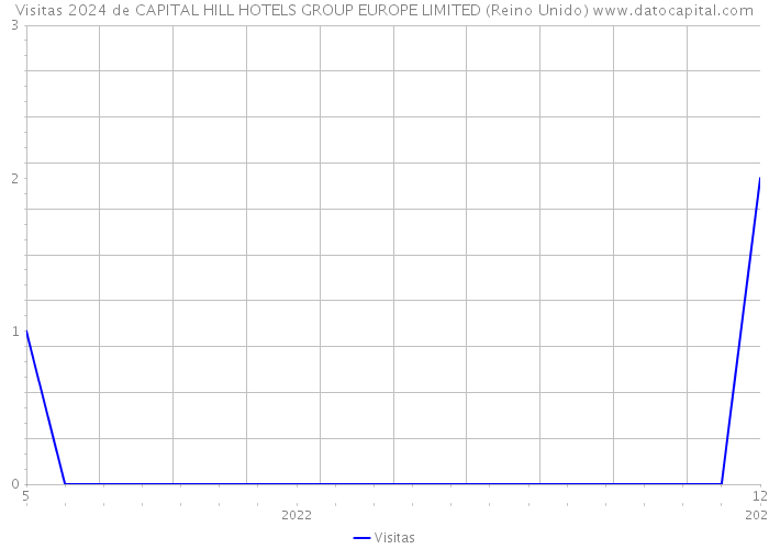 Visitas 2024 de CAPITAL HILL HOTELS GROUP EUROPE LIMITED (Reino Unido) 