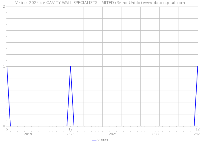 Visitas 2024 de CAVITY WALL SPECIALISTS LIMITED (Reino Unido) 