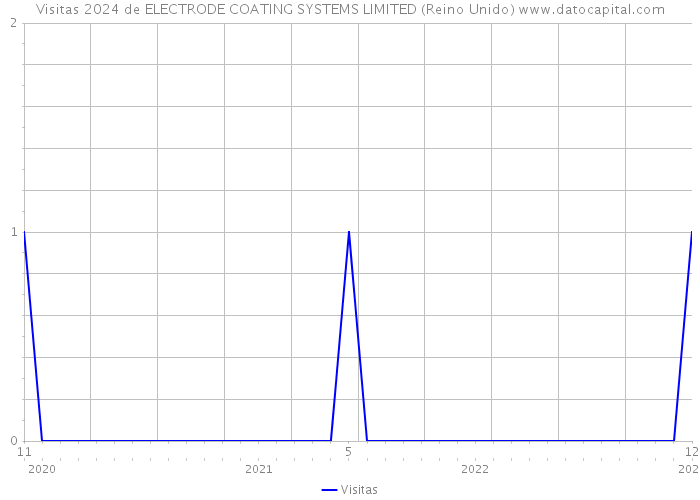 Visitas 2024 de ELECTRODE COATING SYSTEMS LIMITED (Reino Unido) 