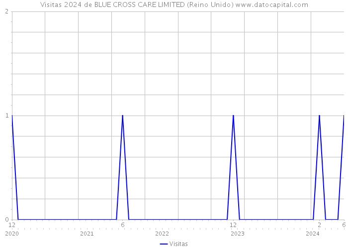 Visitas 2024 de BLUE CROSS CARE LIMITED (Reino Unido) 