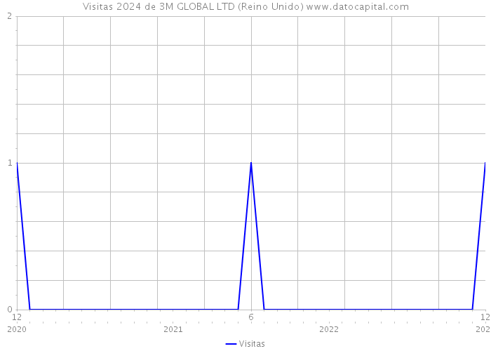 Visitas 2024 de 3M GLOBAL LTD (Reino Unido) 