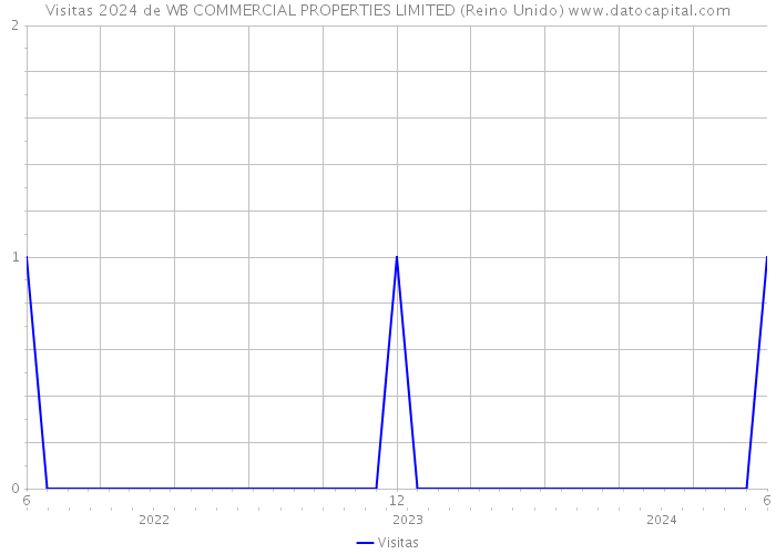 Visitas 2024 de WB COMMERCIAL PROPERTIES LIMITED (Reino Unido) 