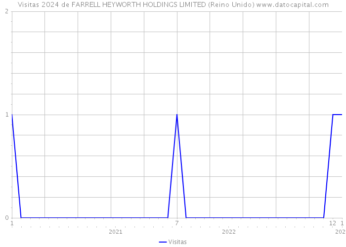 Visitas 2024 de FARRELL HEYWORTH HOLDINGS LIMITED (Reino Unido) 